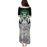 Kenya Rugby Custom Puletasi Green Kenyan 22-23 Motif - Wonder Print Shop