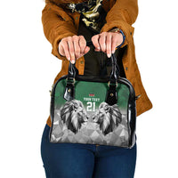 Kenya Rugby Custom Shoulder Handbag Green Kenyan 22-23 Motif - Wonder Print Shop