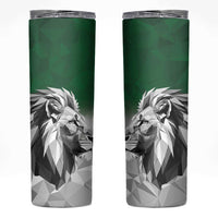 Kenya Rugby Custom Skinny Tumbler Green Kenyan 22-23 Motif - Wonder Print Shop