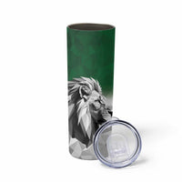 Kenya Rugby Custom Skinny Tumbler Green Kenyan 22-23 Motif - Wonder Print Shop