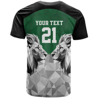 Kenya Rugby Custom T Shirt Green Kenyan 22-23 Motif - Wonder Print Shop