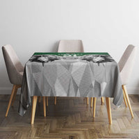 Kenya Rugby Custom Tablecloth Green Kenyan 22-23 Motif - Wonder Print Shop