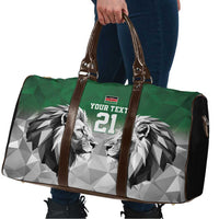 Kenya Rugby Custom Travel Bag Green Kenyan 22-23 Motif - Wonder Print Shop