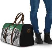 Kenya Rugby Custom Travel Bag Green Kenyan 22-23 Motif - Wonder Print Shop