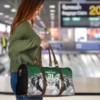 Kenya Rugby Custom Travel Bag Green Kenyan 22-23 Motif - Wonder Print Shop