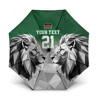 Kenya Rugby Custom Umbrella Green Kenyan 22-23 Motif - Wonder Print Shop