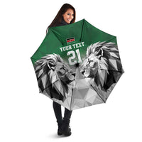 Kenya Rugby Custom Umbrella Green Kenyan 22-23 Motif - Wonder Print Shop