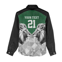 Kenya Rugby Custom Women Casual Shirt Green Kenyan 22-23 Motif - Wonder Print Shop