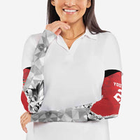 Kenya Rugby Custom Arm Sleeves Red Kenyan 22-23 Motif - Wonder Print Shop