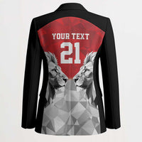 Kenya Rugby Custom Blazer Red Kenyan 22-23 Motif - Wonder Print Shop