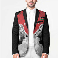 Kenya Rugby Custom Blazer Red Kenyan 22-23 Motif - Wonder Print Shop