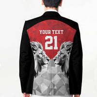 Kenya Rugby Custom Blazer Red Kenyan 22-23 Motif - Wonder Print Shop