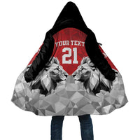 Kenya Rugby Custom Cloak Red Kenyan 22-23 Motif - Wonder Print Shop