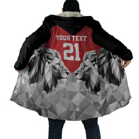 Kenya Rugby Custom Cloak Red Kenyan 22-23 Motif - Wonder Print Shop