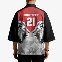 Kenya Rugby Custom Kimono Red Kenyan 22-23 Motif - Wonder Print Shop