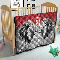 Kenya Rugby Custom Quilt Red Kenyan 22-23 Motif - Wonder Print Shop