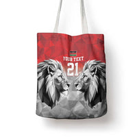 Kenya Rugby Custom Tote Bag Red Kenyan 22-23 Motif - Wonder Print Shop