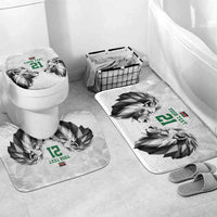 Kenya Rugby Custom Bathroom Set White Kenyan 22-23 Motif - Wonder Print Shop