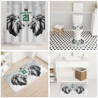 Kenya Rugby Custom Bathroom Set White Kenyan 22-23 Motif - Wonder Print Shop