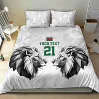 Kenya Rugby Custom Bedding Set White Kenyan 22-23 Motif - Wonder Print Shop