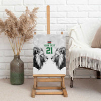 Kenya Rugby Custom Canvas Wall Art White Kenyan 22-23 Motif - Wonder Print Shop