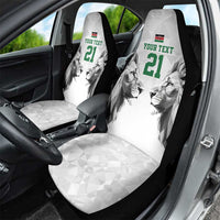 Kenya Rugby Custom Car Seat Cover White Kenyan 22-23 Motif - Wonder Print Shop
