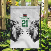 Kenya Rugby Custom Garden Flag White Kenyan 22-23 Motif - Wonder Print Shop
