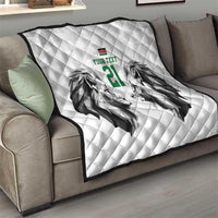 Kenya Rugby Custom Quilt White Kenyan 22-23 Motif - Wonder Print Shop