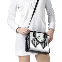 Kenya Rugby Custom Shoulder Handbag White Kenyan 22-23 Motif - Wonder Print Shop