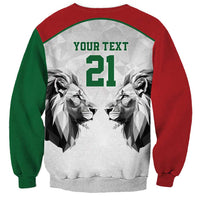 Kenya Rugby Custom Sweatshirt White Kenyan 22-23 Motif - Wonder Print Shop
