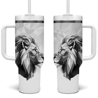 Kenya Rugby Custom Tumbler With Handle White Kenyan 22-23 Motif - Wonder Print Shop
