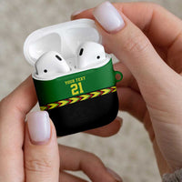 Malawi Cricket Custom AirPods Case Malawi Chevron Pattern - Wonder Print Shop