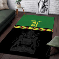 Malawi Cricket Custom Area Rug Malawi Chevron Pattern - Wonder Print Shop