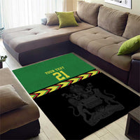 Malawi Cricket Custom Area Rug Malawi Chevron Pattern - Wonder Print Shop