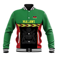 Malawi Cricket Custom Baseball Jacket Malawi Chevron Pattern - Wonder Print Shop