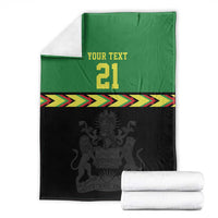 Malawi Cricket Custom Blanket Malawi Chevron Pattern - Wonder Print Shop