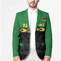 Malawi Cricket Custom Blazer Malawi Chevron Pattern - Wonder Print Shop