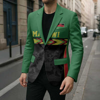 Malawi Cricket Custom Blazer Malawi Chevron Pattern - Wonder Print Shop