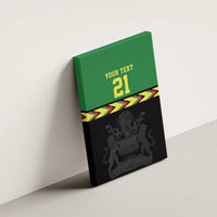 Malawi Cricket Custom Canvas Wall Art Malawi Chevron Pattern - Wonder Print Shop