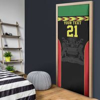 Malawi Cricket Custom Door Cover Malawi Chevron Pattern - Wonder Print Shop