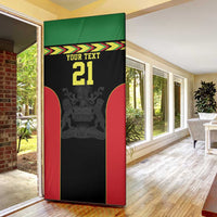 Malawi Cricket Custom Door Cover Malawi Chevron Pattern - Wonder Print Shop