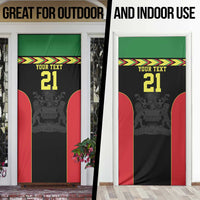 Malawi Cricket Custom Door Cover Malawi Chevron Pattern - Wonder Print Shop