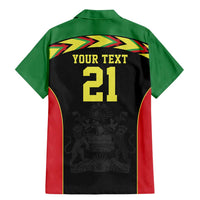 Malawi Cricket Custom Family Matching Mermaid Dress and Hawaiian Shirt Malawi Chevron Pattern - Wonder Print Shop