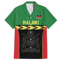 Malawi Cricket Custom Family Matching Off The Shoulder Long Sleeve Dress and Hawaiian Shirt Malawi Chevron Pattern - Wonder Print Shop