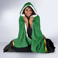 Malawi Cricket Custom Hooded Blanket Malawi Chevron Pattern - Wonder Print Shop