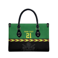 Malawi Cricket Custom Leather Bag Malawi Chevron Pattern - Wonder Print Shop