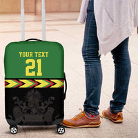 Malawi Cricket Custom Luggage Cover Malawi Chevron Pattern - Wonder Print Shop
