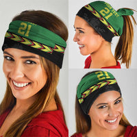 Malawi Cricket Custom Neck Gaiter Malawi Chevron Pattern - Wonder Print Shop