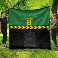 Malawi Cricket Custom Quilt Malawi Chevron Pattern - Wonder Print Shop