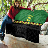 Malawi Cricket Custom Quilt Malawi Chevron Pattern - Wonder Print Shop